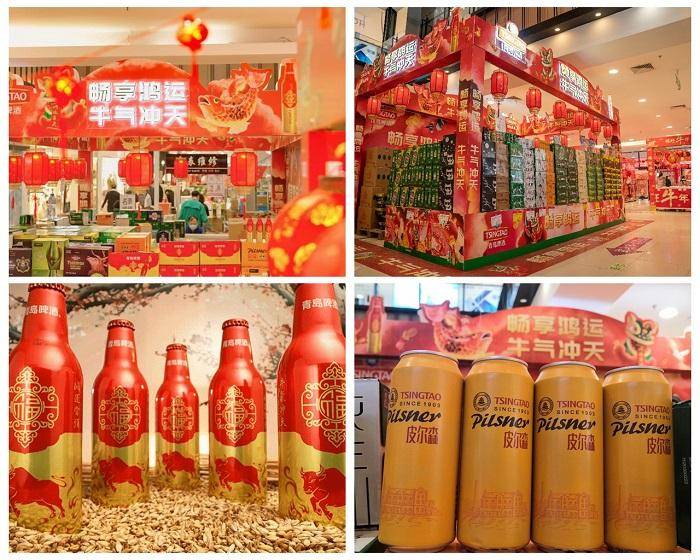 牛年启鸿运春节品麦香 酒水市场"牛气冲天"