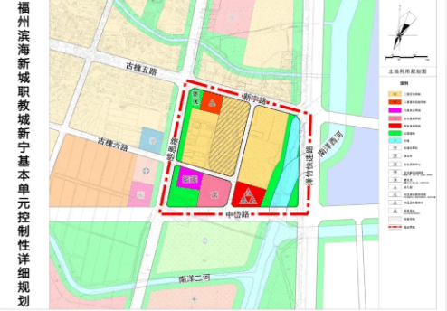 滨海新城地块规划调整!福州第二座"大学城"再添一所学校!