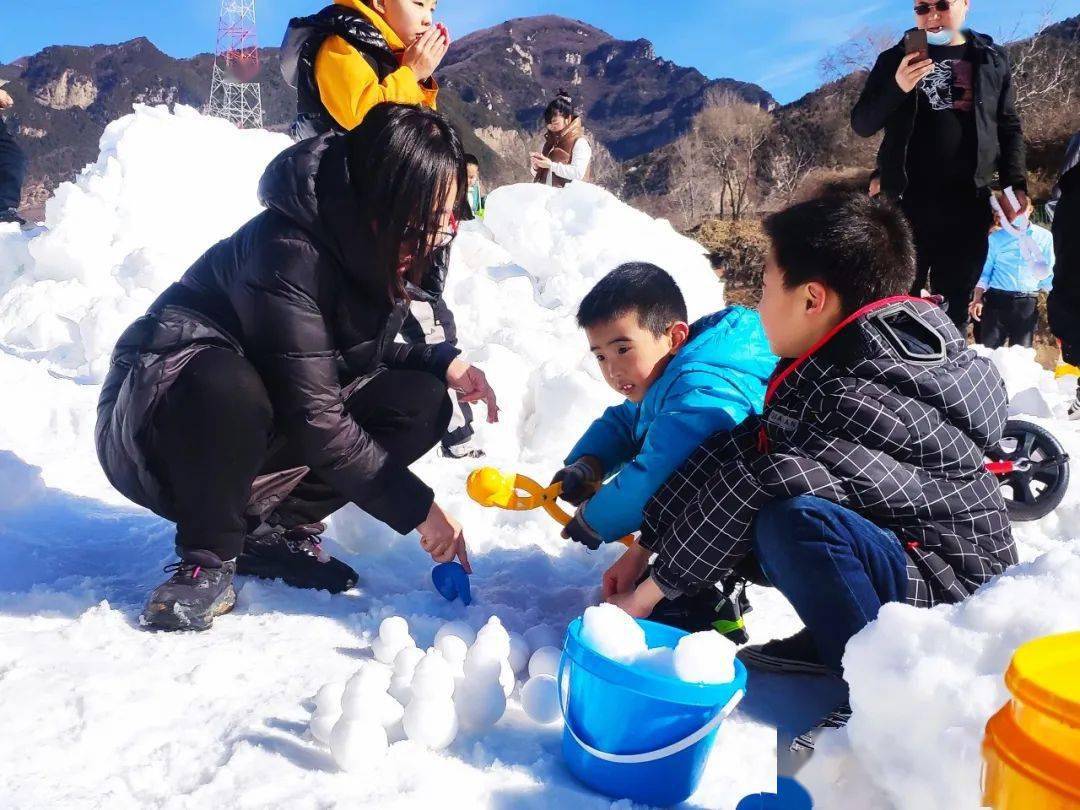 所有人红崖峡谷滑雪场新增戏雪区啦