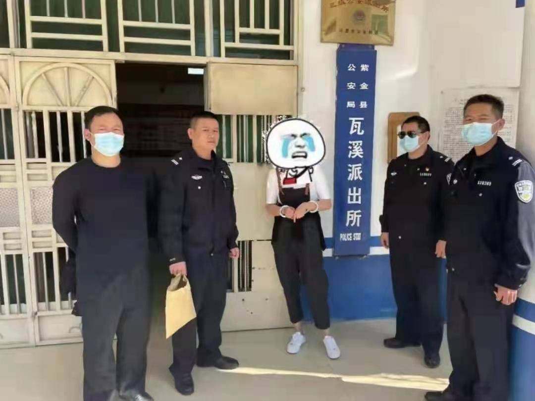 河源宝马女以借钱加油为名诈骗被便衣民警当场抓获同伙弃她而逃