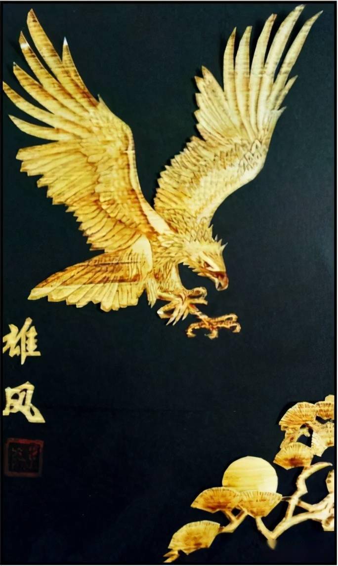 值得收藏的灵台麦秆画