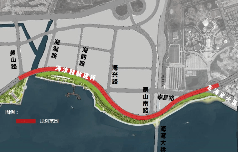 汕头海滨路东延,西延进行时,未来打通至东海岸,牛田洋