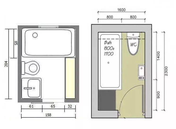 卫生间小只能塞下马桶?实用家装技巧!这样做3㎡变8㎡!
