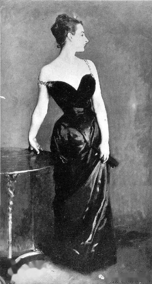 美国伟大画家约翰·辛格·萨金特因《高特鲁夫人》作品,被法国艺术圈"