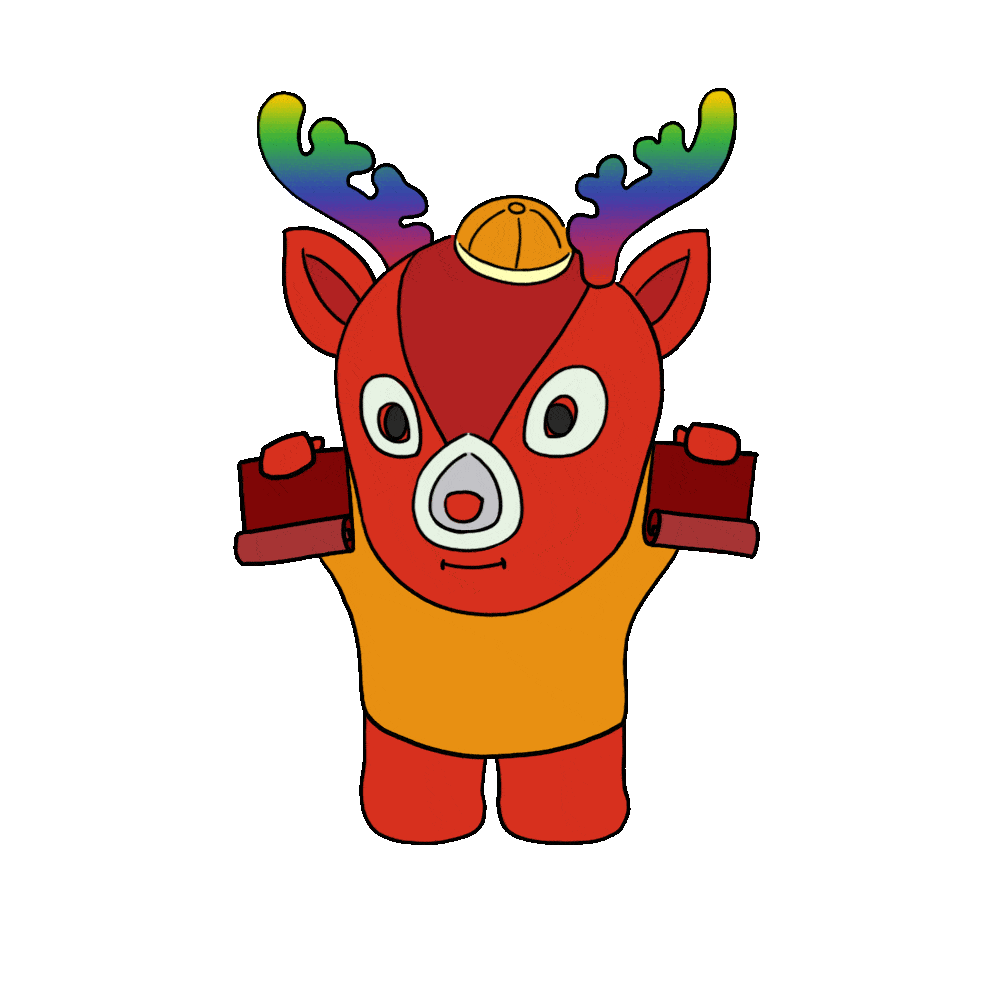 和新甘肃小鹿一起 开心犇牛年 (来源:新甘肃客户端) 监制:杨振利