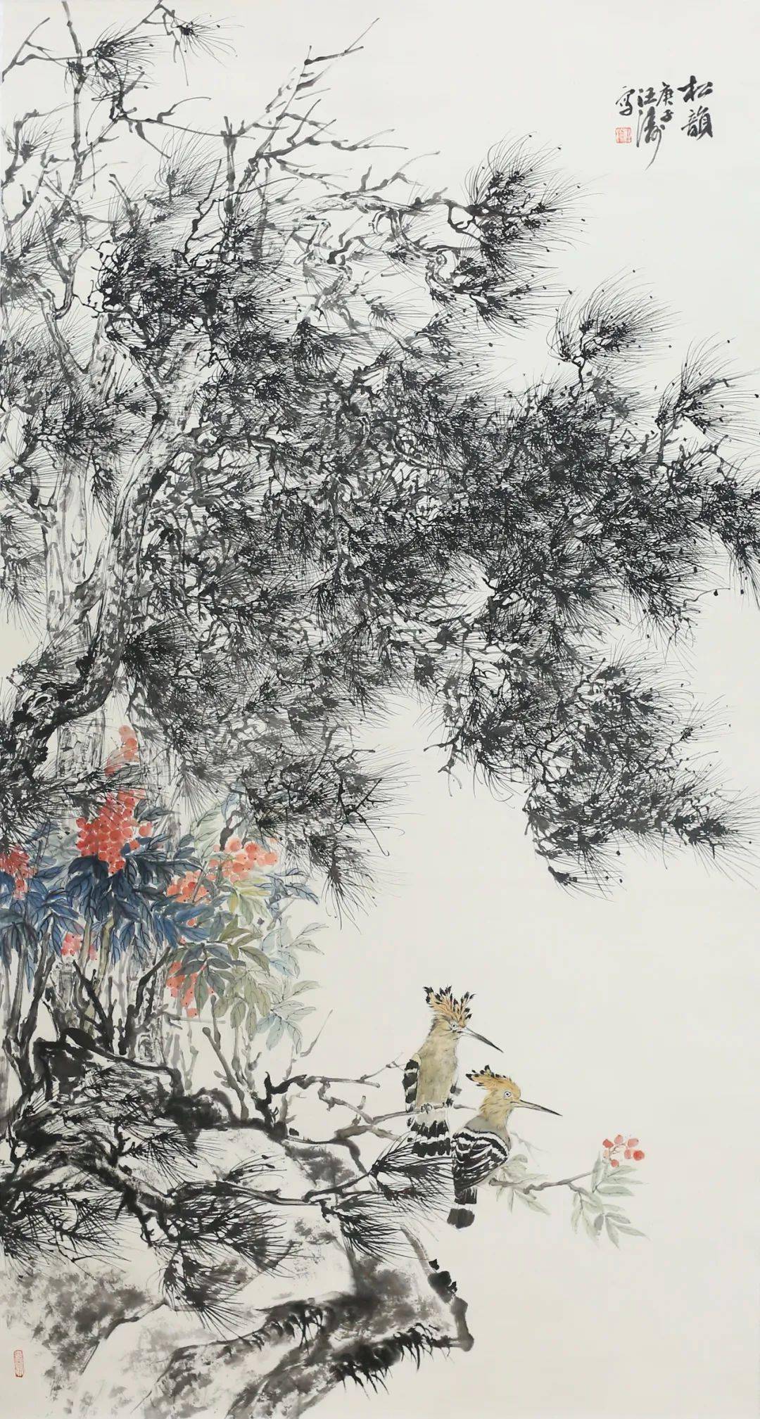 《秋山明静》张斌 国画