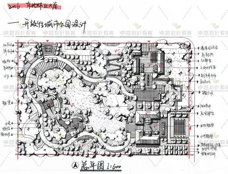 2021景观快题年前班学员练习展二(长沙校区)