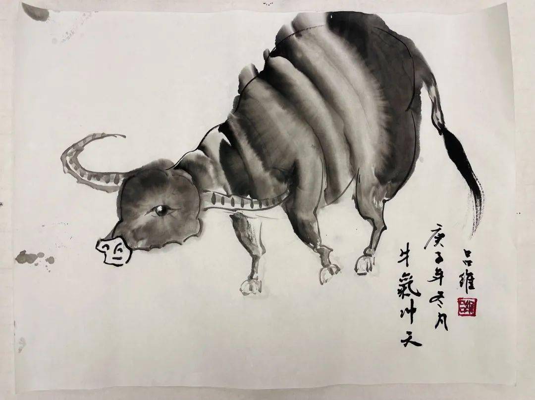 牛年画牛,我们一起"投"起来(三)