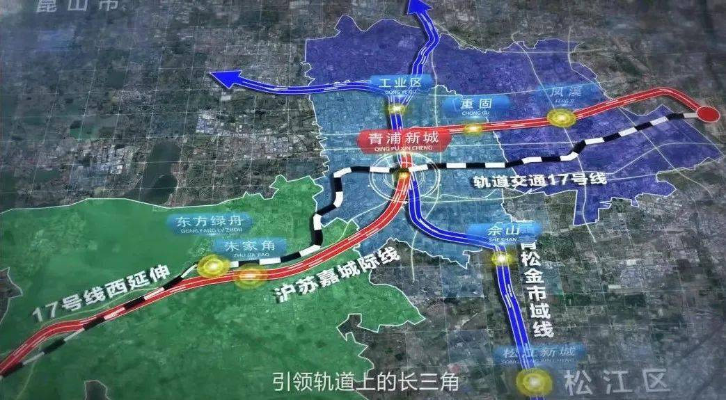 谢润华又翻出了一张青浦新城核心区——"青浦新城中央商务区"规划图