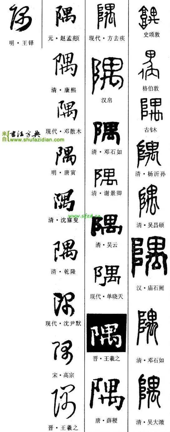 【每日一字】 隅(2363)2021.02.16