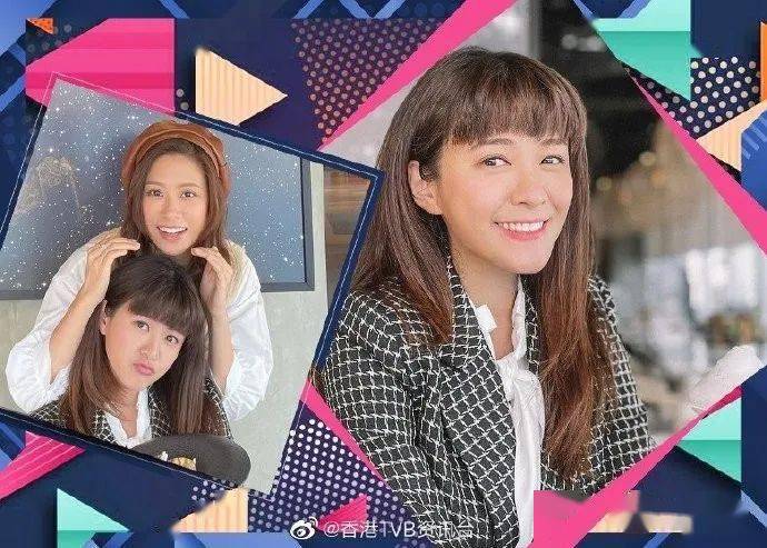 tvb小花剪齐荫头网友不喜欢!嘉欣"喜庆红"上身