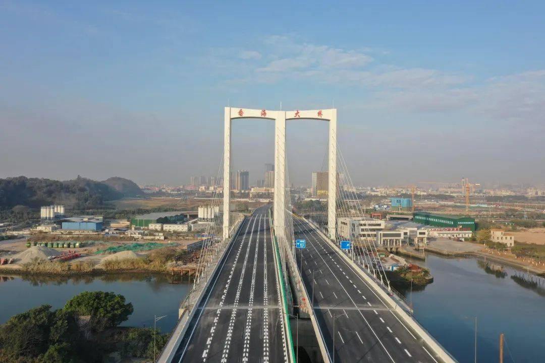 公规院设计的番海大桥主线顺利通车