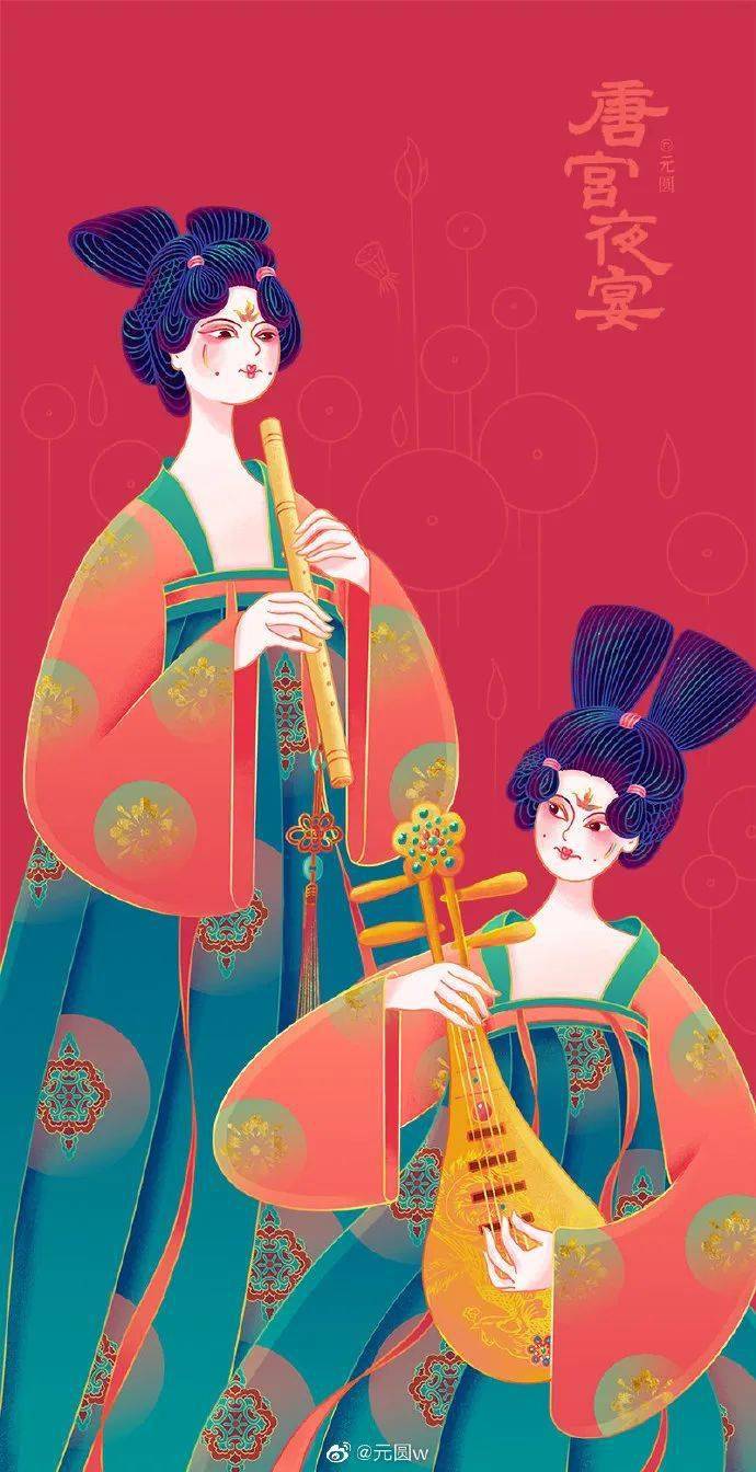 当《唐宫夜宴》遭遇二次元
