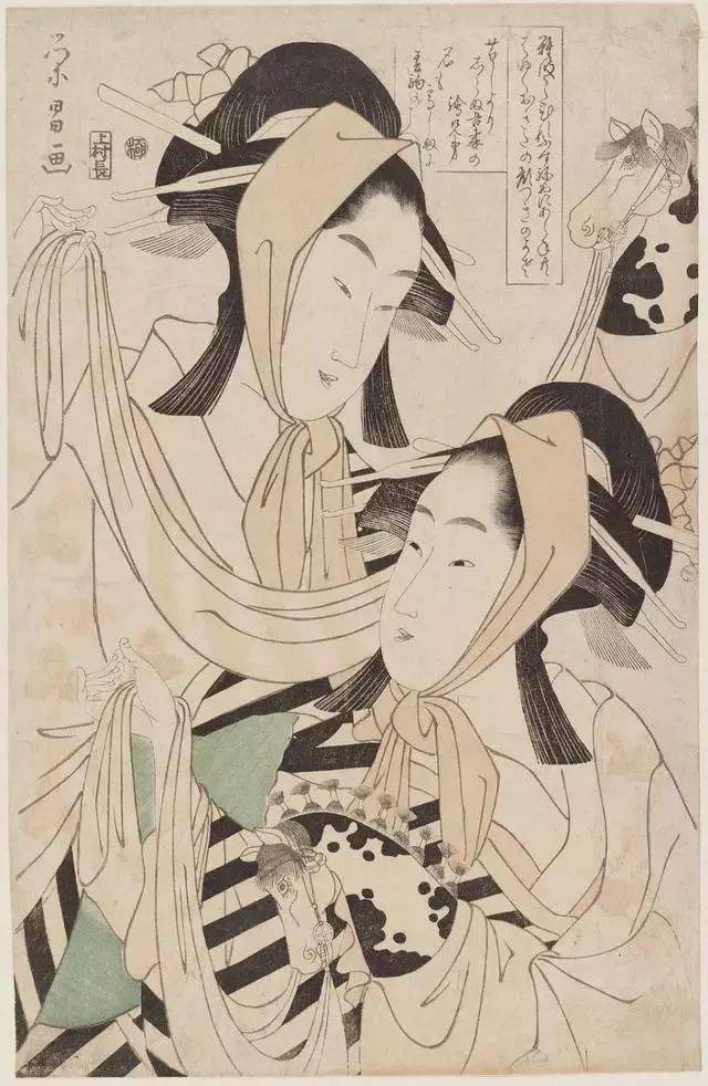 日本浮世绘美女图的历史演变