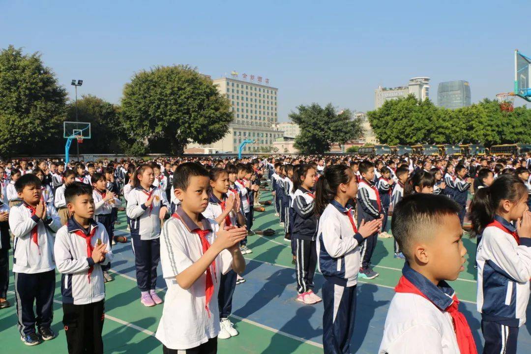 新学期,新气象——东莞市常平新朗小学开学第一天