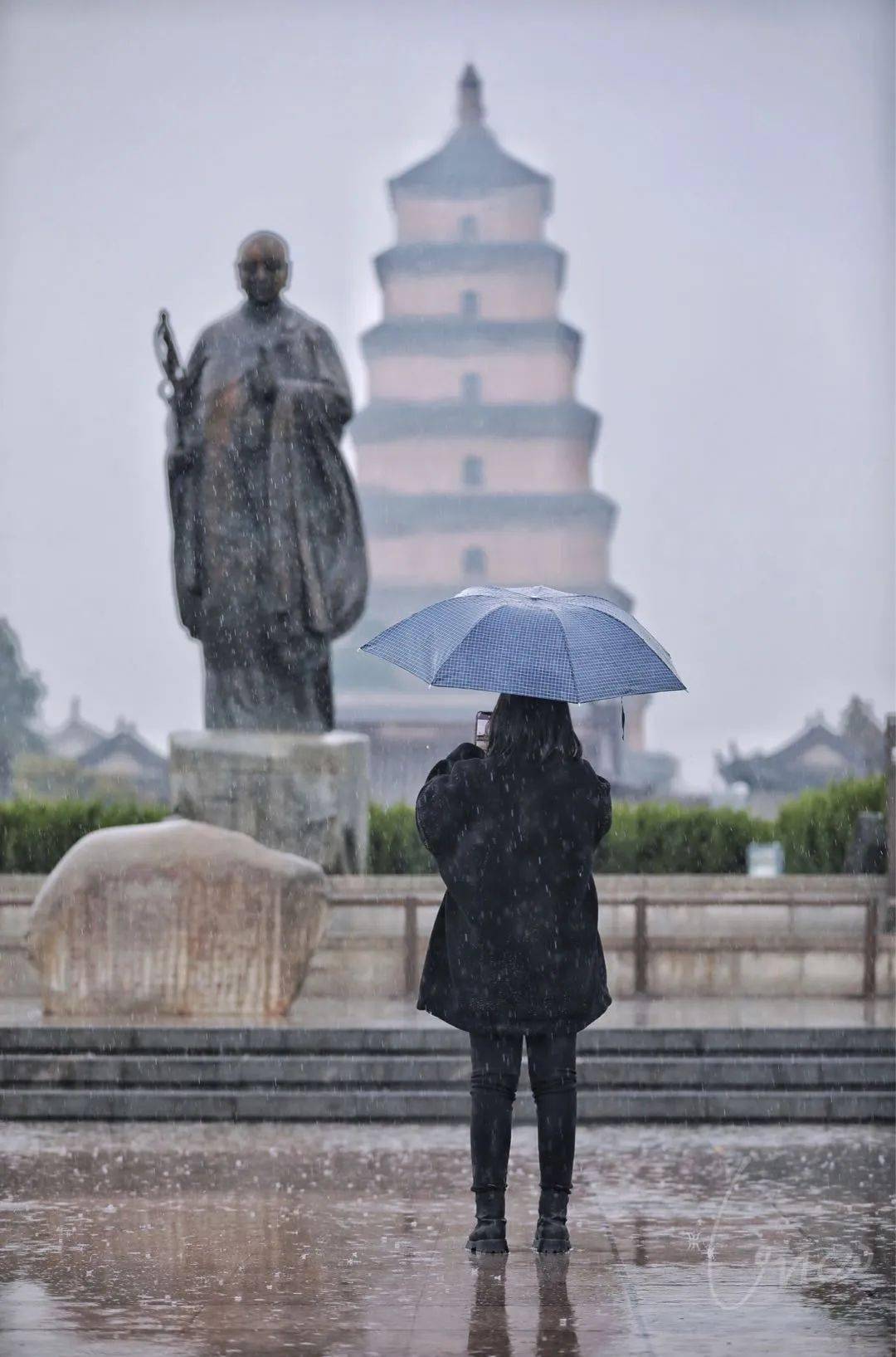 雨雨雨 雪雪雪!西安1秒入冬!未来几天还有.