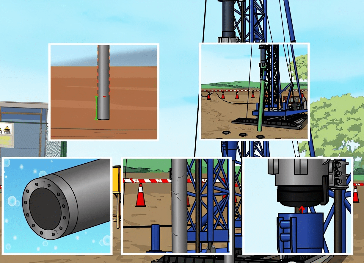 桩基施工安全打入桩锤击沉桩施工安全