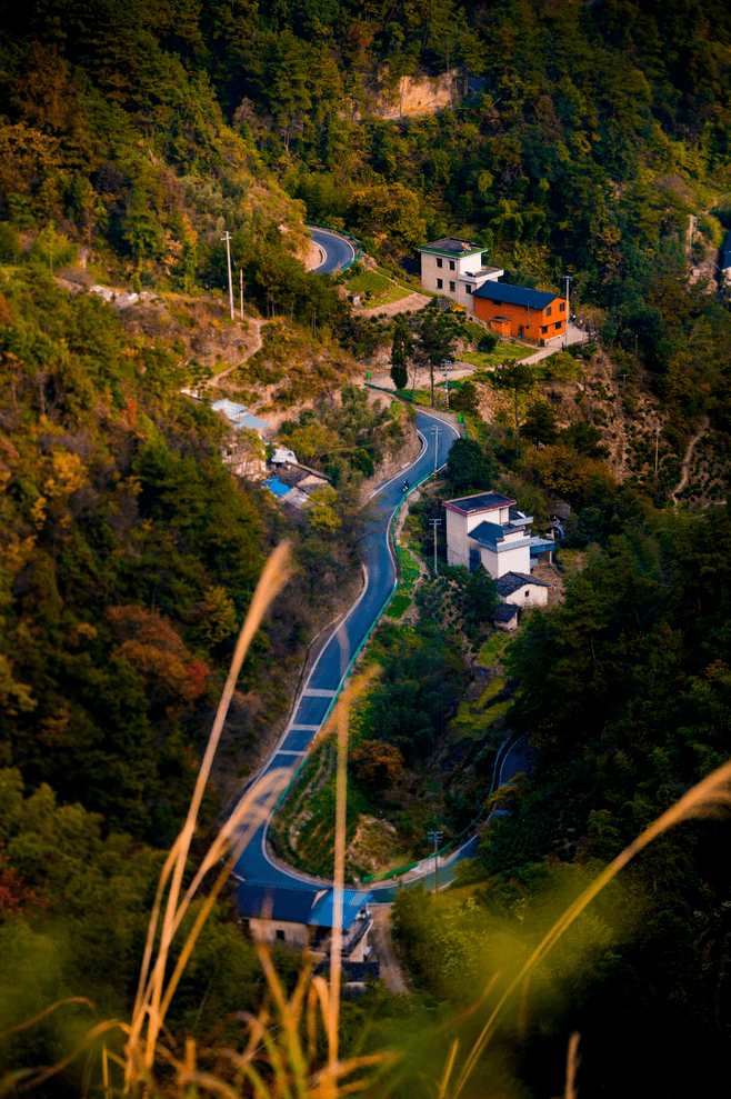 歙县东部溪头镇大野自驾游风景道是藏在皖南崇山峻岭里的美妙真相玉壶