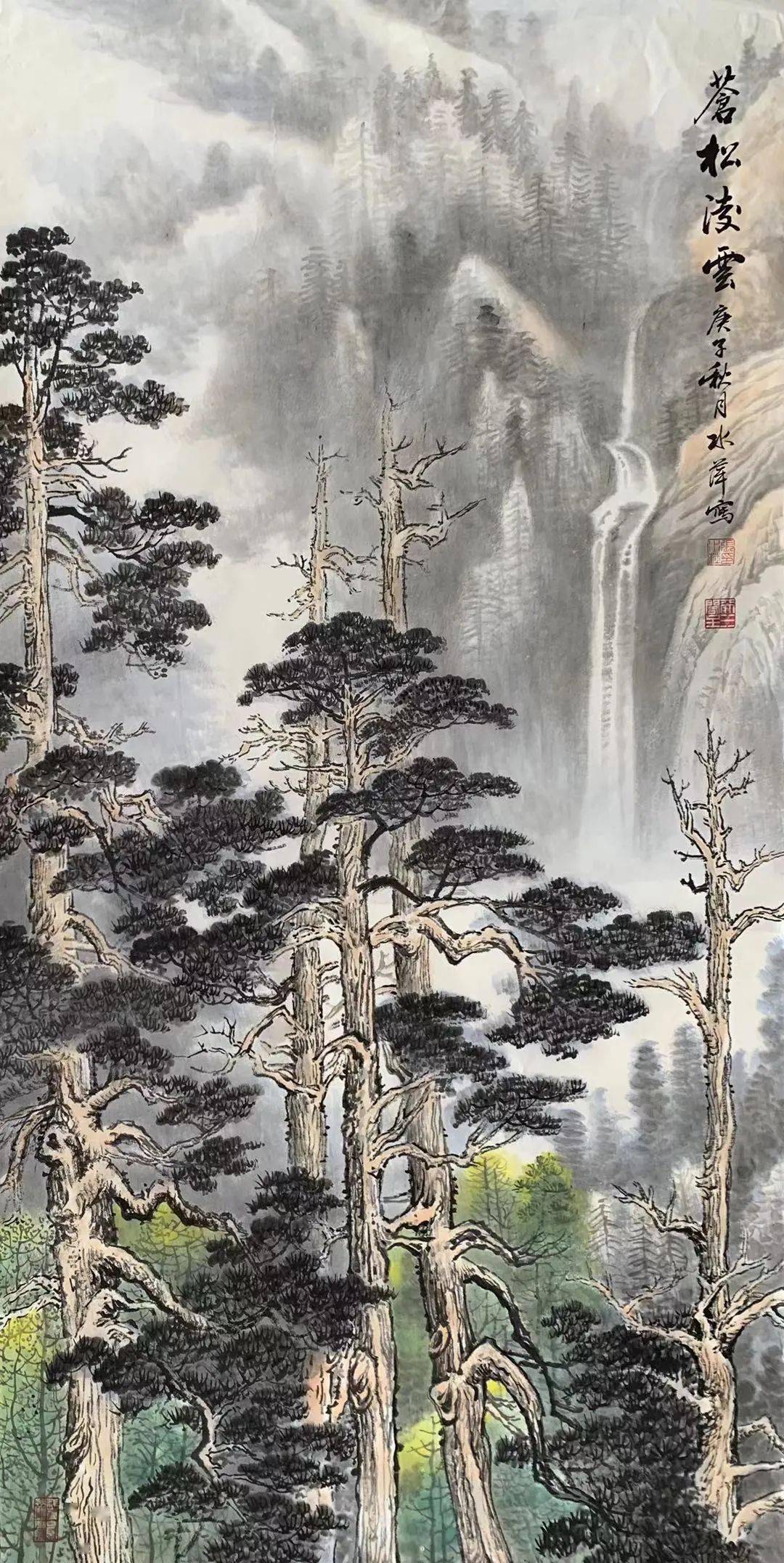 古意盎然或现代简约,清新淡雅或浓墨重彩,在张水萍老师的画笔下,如