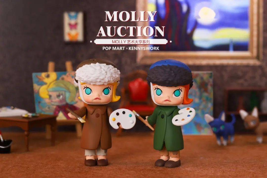 molly的形象是一个"有着湖绿色眼睛和金黄色卷发的小女孩,她出生于