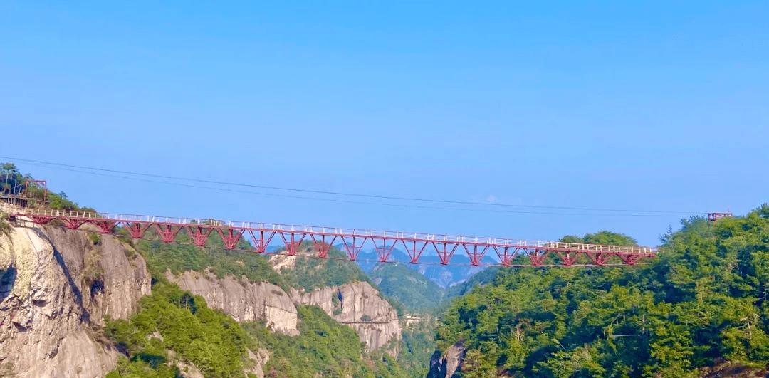 新神仙居3711神仙居新上了卧龙桥鸿蒙桥莲花台灵虚台网红如意桥春节全