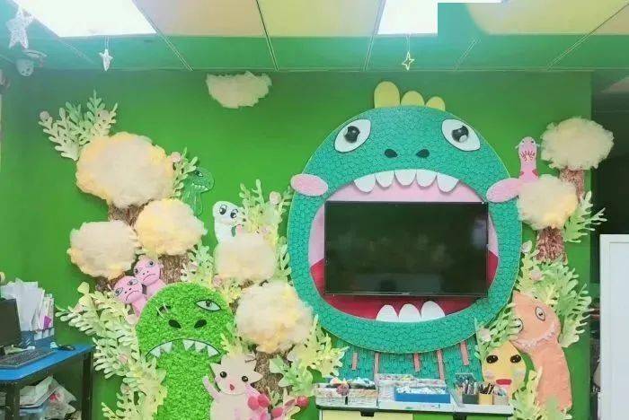 20 幼儿园大背景墙环创,可能你刚好需要