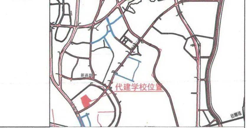 篁庄考场地块的 新华侨中学亦即将开始动工 资料来源:江门市自然资源