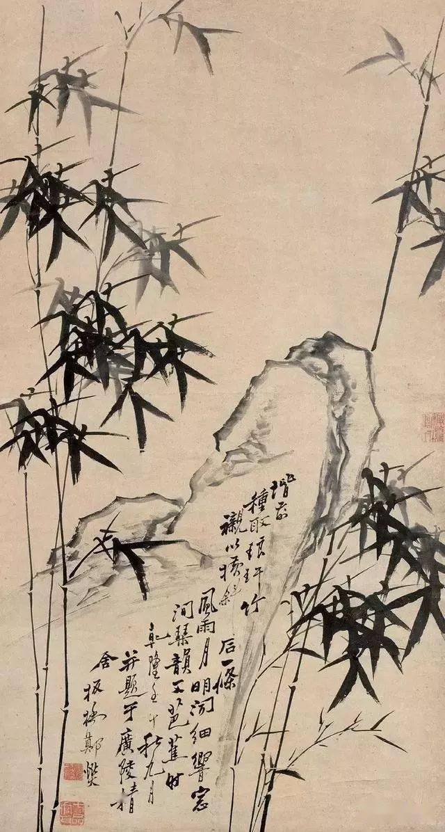 中国画:20幅,郑板桥画竹子,蓬荜生辉!