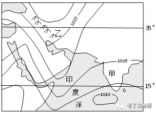 每日一练从印度半岛的气压变化到地形昼夜和风向