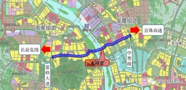 望城银星路-兴联路跨江大桥将启动建设!