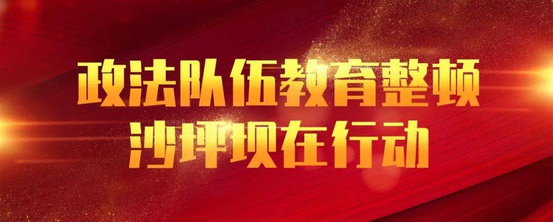 根据中央关于开展全国政法队伍教育整顿的决策部署和市委工作安排