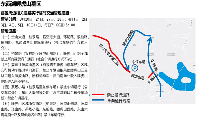 所有人,交通管制措施来了,踏青赏花扫墓请看这里