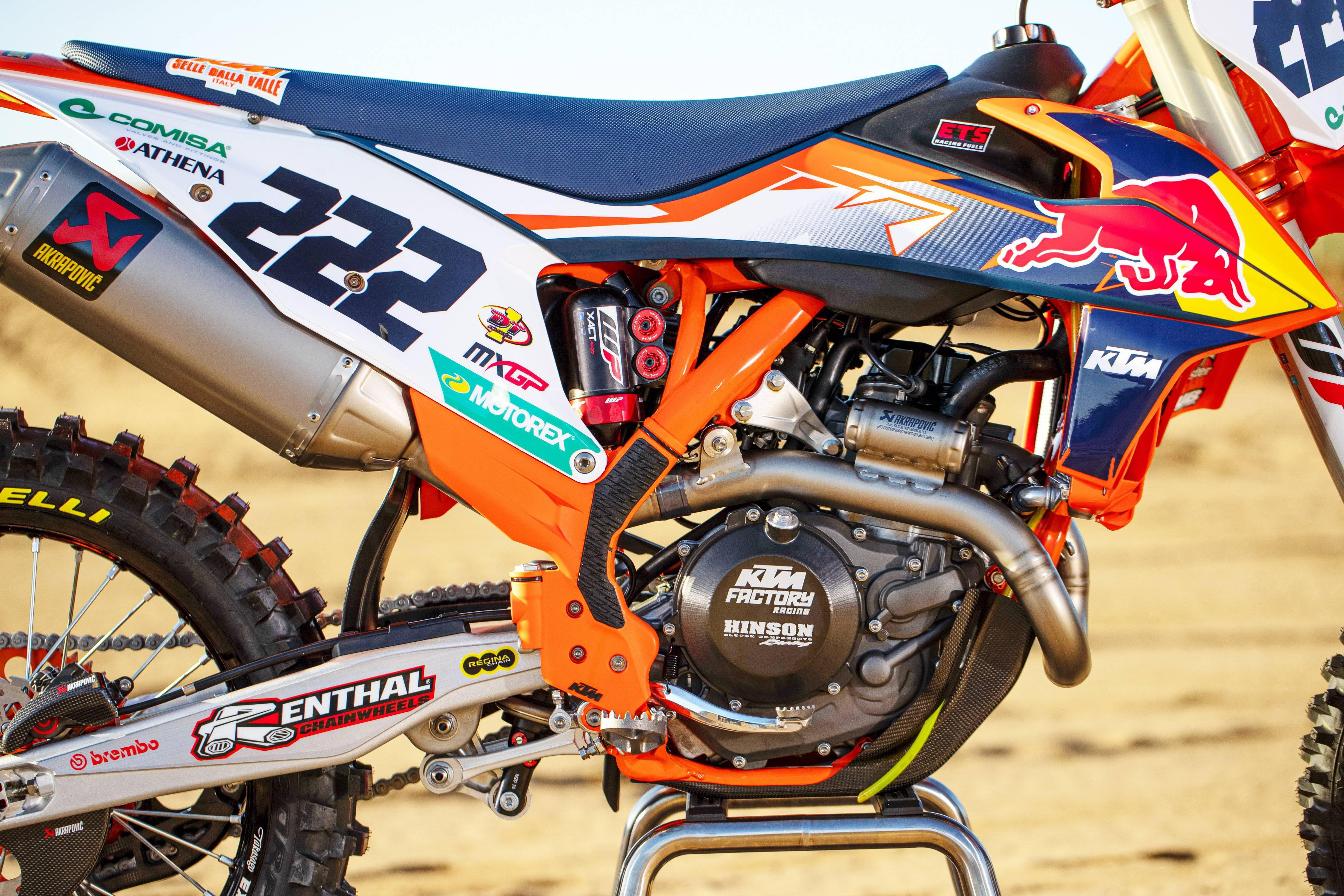 2021 世界越野锦标赛:ktm 工厂赛车 450 sx-f