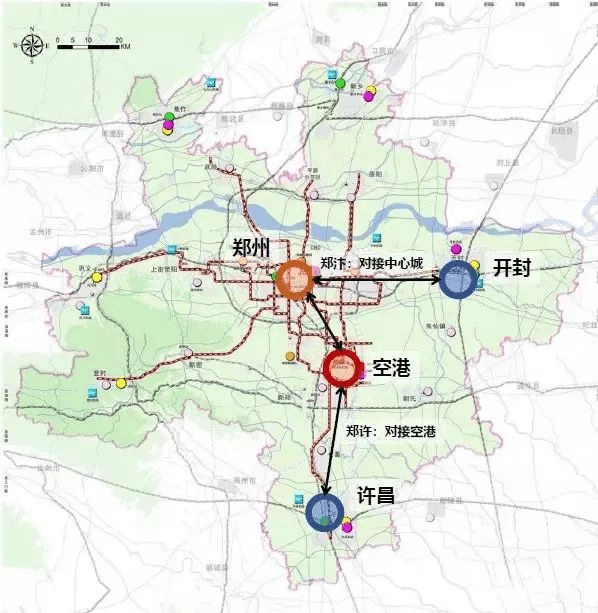 而最直接获利的区域就是郑南的航空港区,地铁17号线带来的大量客流和