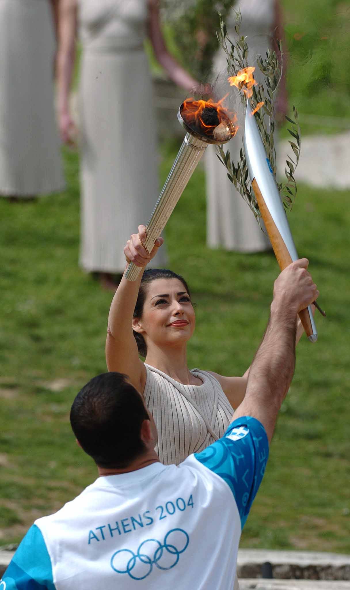 奥运会火炬传递的"高光时刻"