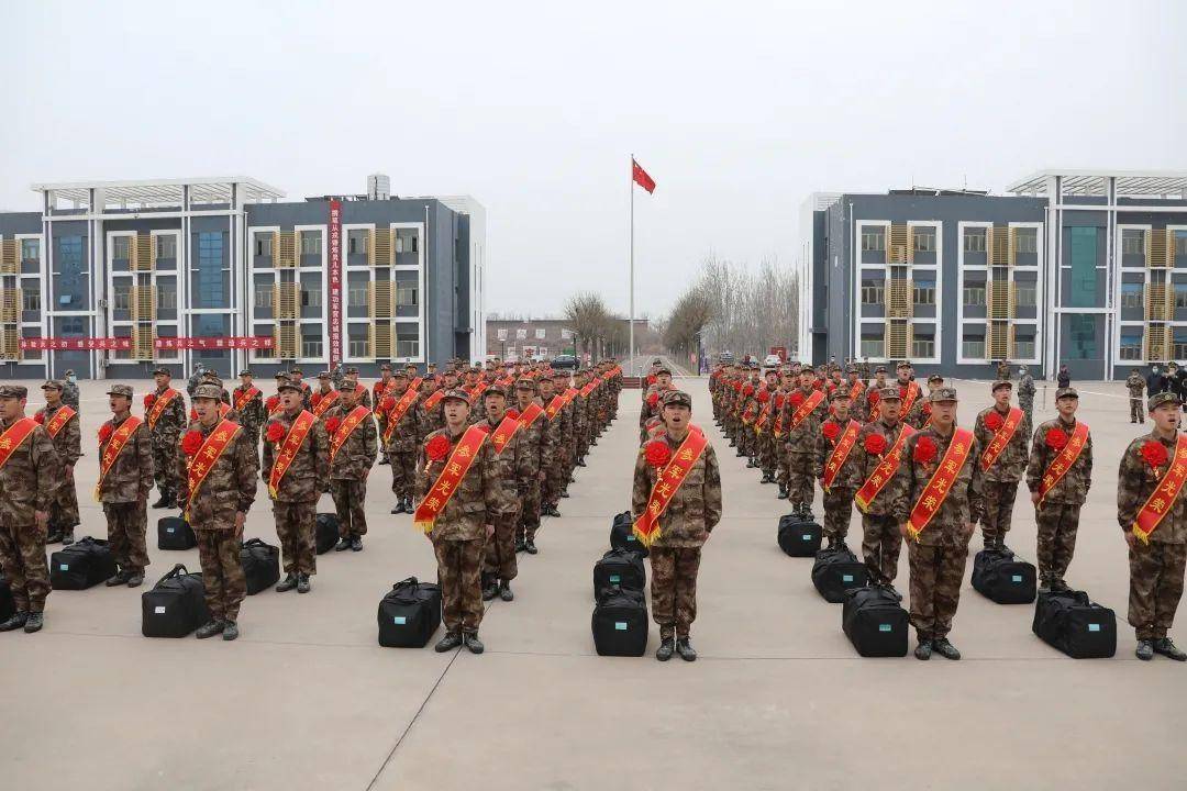 武清区组织开展新兵启程欢送会