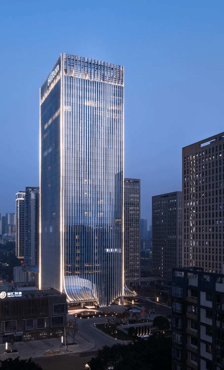 首发| 重庆高科希尔顿酒店 yang对山水之城的另类解读