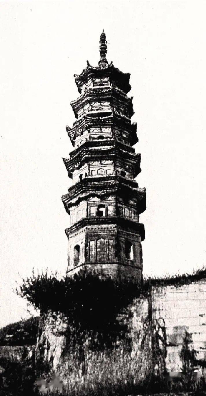 一百年前德国建筑师伯施曼镜头下的苏州宝塔