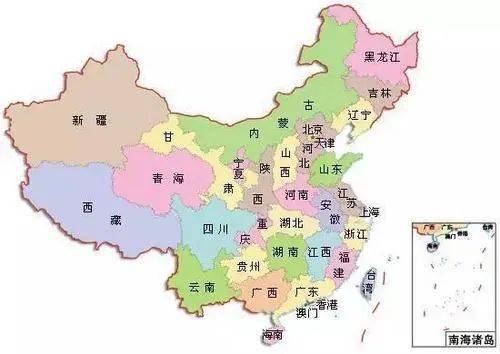 中国各省名字的来历,各有文化