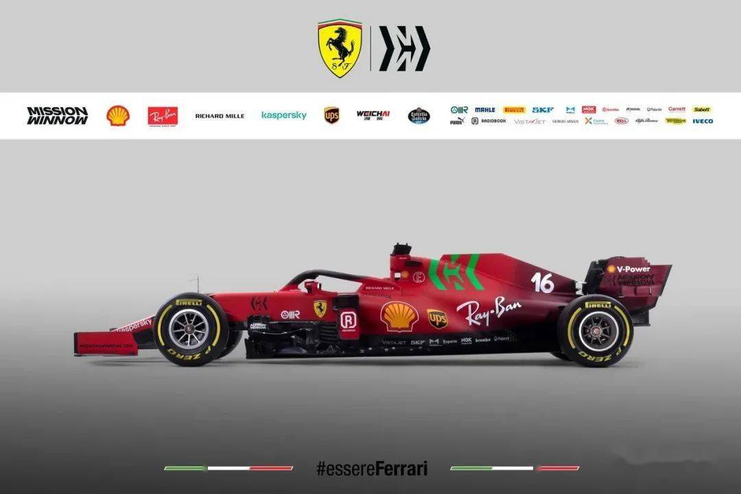 【惊艳亮相】scuderia ferrari法拉利f1车队全新sf21赛车正式亮相