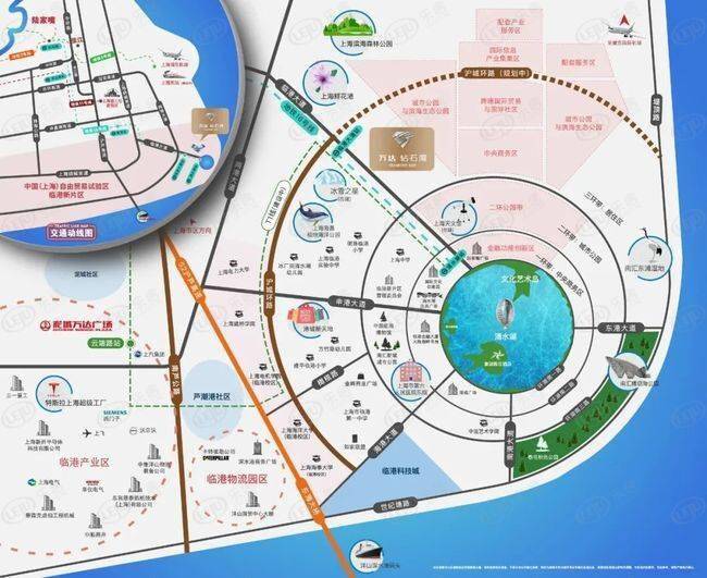 海陆空交通枢纽 高端人才聚集地 一张图读懂南汇新城