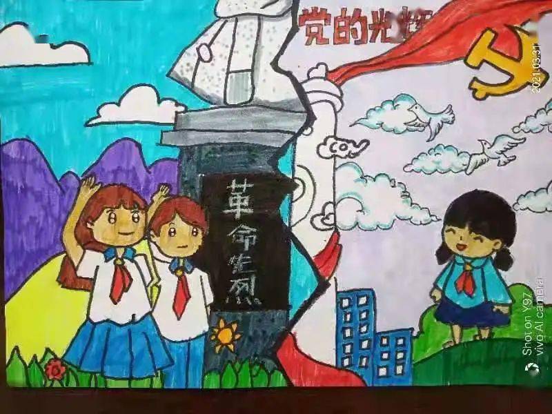 【清明新风】巨鹿县500幅绘画作品倡导文明祭祀