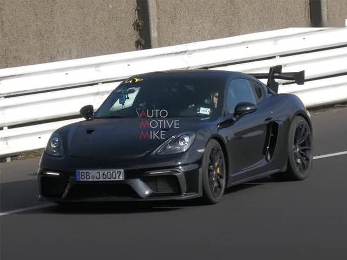 保时捷911gt4rs,保时捷911gt4 保时捷cayman gt4 rs曝光,性能提升显著,声浪更动听