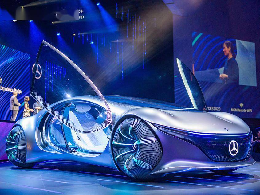 奔驰与《阿凡达》的亲密接触 奔驰vision avtr概念车国内首发