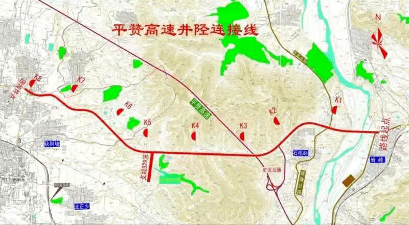 4月19日,太行山高速公路平山至赞皇段石棋峪收费站顺利开通.