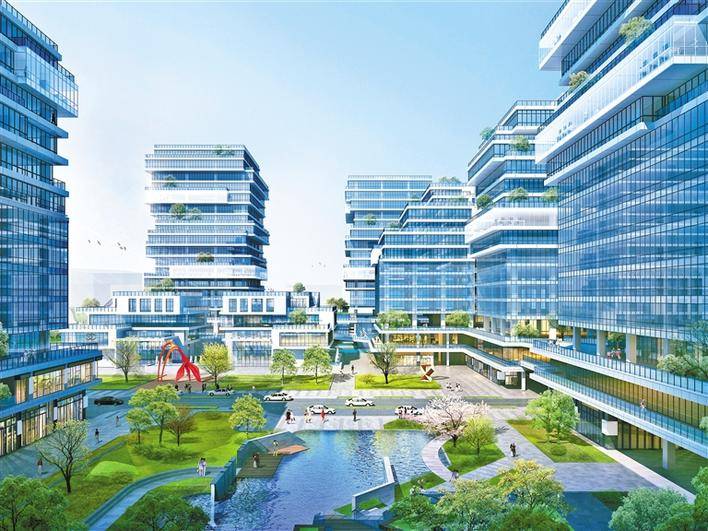 图为光明科学城创新验证转化基地(深圳大学)效果图.