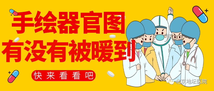 手绘器官图被这样一群有才有爱的医生暖到