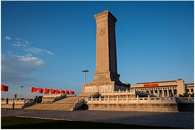 百年瞬间112 | 人民英雄纪念碑在北京天安门广场建成