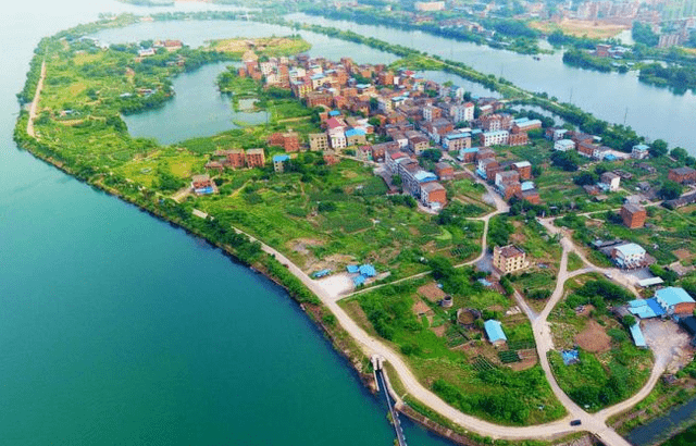 湘江冷水滩城区段宋家洲岛 是永州市城区的一座江心岛 多年来,岛上