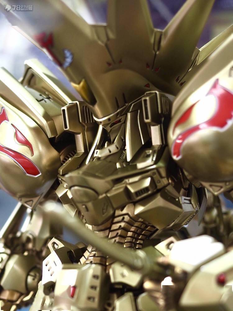 模玩资讯:volks ims 1/100 五星物语 黄金骑士a-t 涂装与素组展示